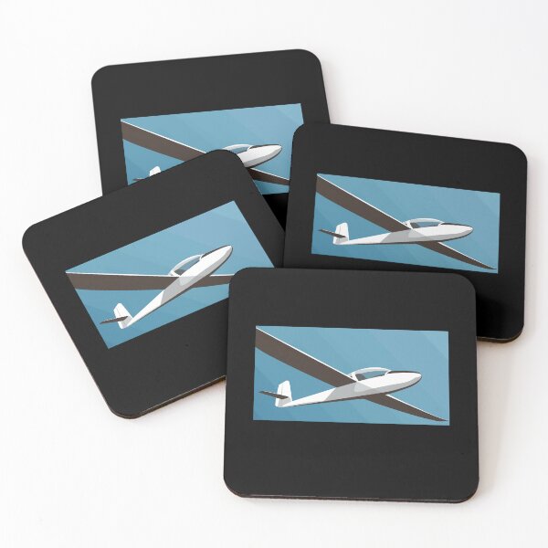 Item preview, Glider Plane Pilot Sailplane aerial floating soaring designed and sold by These_Prints.