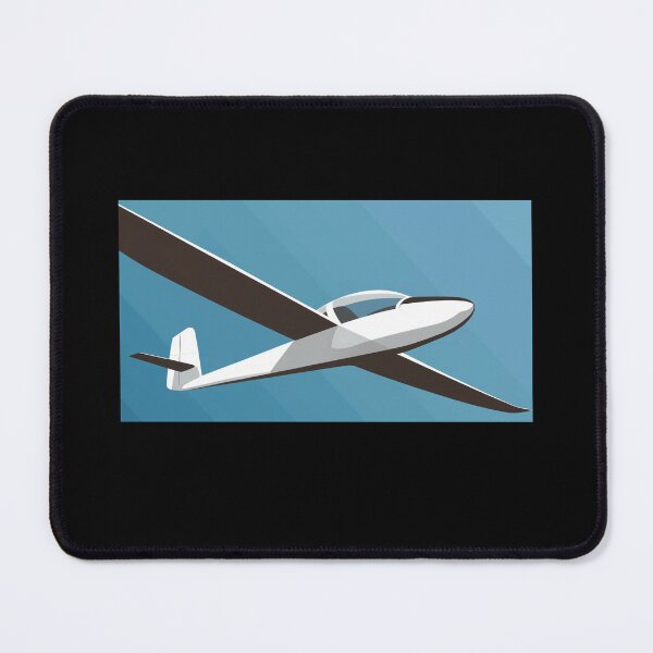 Item preview, Glider Plane Pilot Sailplane aerial floating soaring designed and sold by These_Prints.