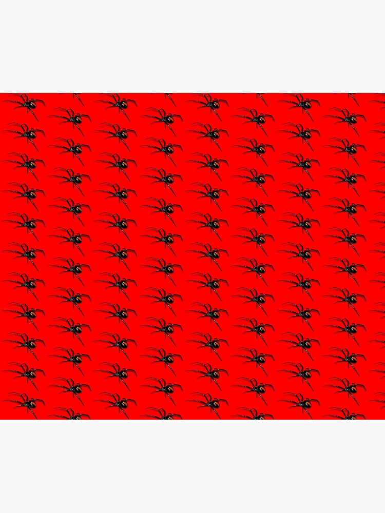 Redback Spider Black Widow Duvet Cover By Benjiking Redbubble