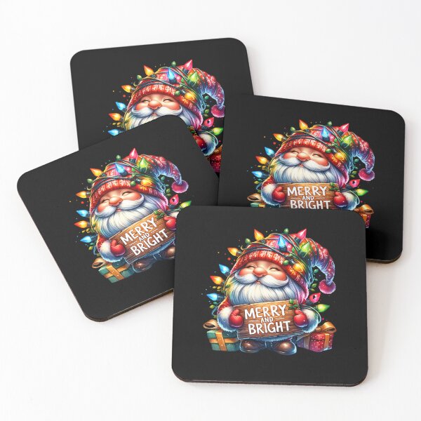 Item preview, Merry and Bright Christmas Gnome – Festive Holiday Design for T-Shirts, Mugs, Stickers & More designed and sold by artedigital99.