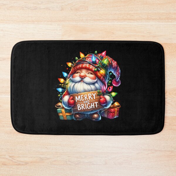 Item preview, Merry and Bright Christmas Gnome – Festive Holiday Design for T-Shirts, Mugs, Stickers & More designed and sold by artedigital99.