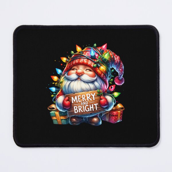 Item preview, Merry and Bright Christmas Gnome – Festive Holiday Design for T-Shirts, Mugs, Stickers & More designed and sold by artedigital99.