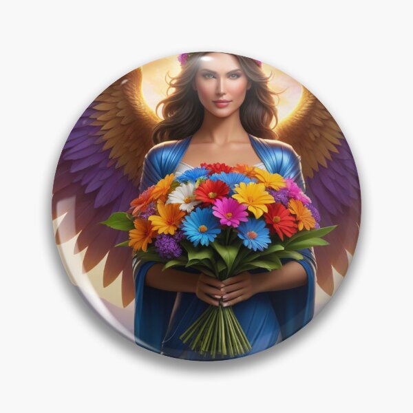 Item preview, The Angel of Flowers takes away your sadness and brightens your day designed and sold by roman747.
