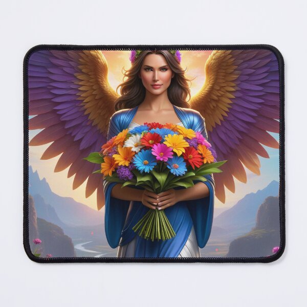 Item preview, The Angel of Flowers takes away your sadness and brightens your day designed and sold by roman747.