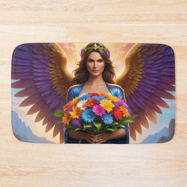 Item preview, The Angel of Flowers takes away your sadness and brightens your day designed and sold by roman747.