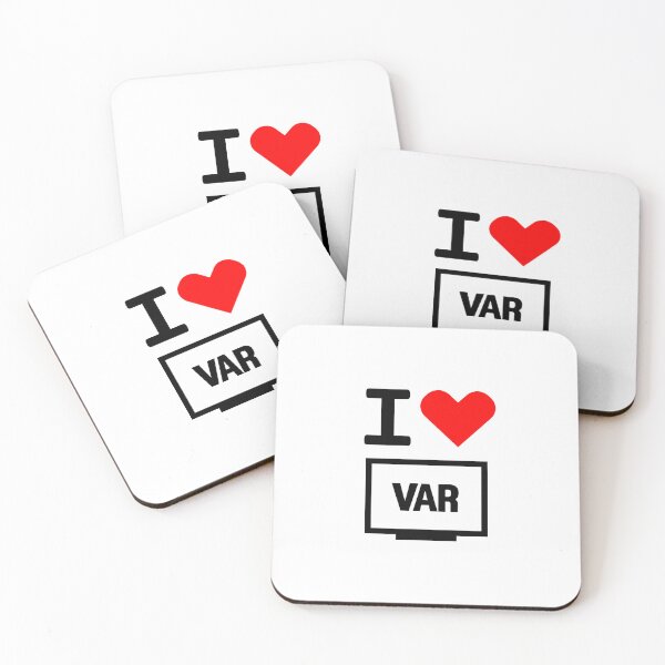 Item preview, VAR, I heart VAR, I love VAR, Football  designed and sold by mrsupicku.