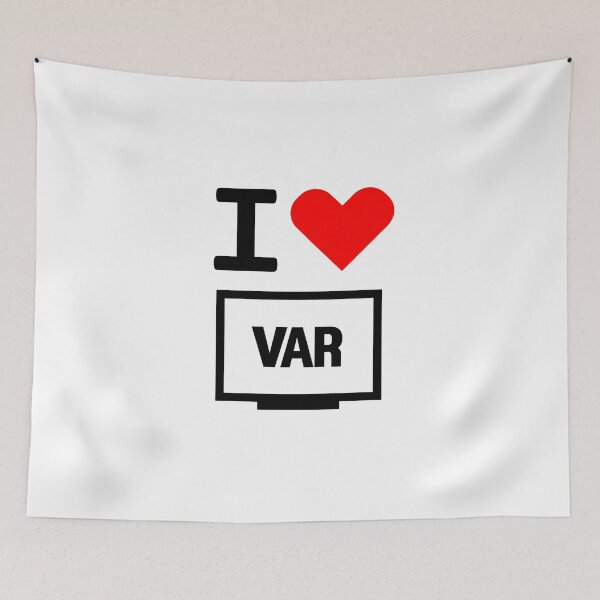 Item preview, VAR, I heart VAR, I love VAR, Football  designed and sold by mrsupicku.