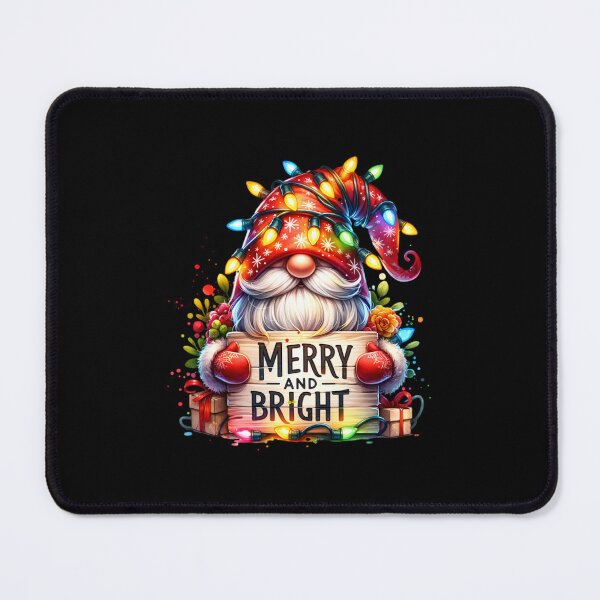 Item preview, Merry and Bright Christmas Gnome – Festive Holiday Design for T-Shirts, Mugs, Stickers & More designed and sold by artedigital99.