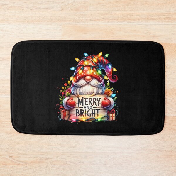 Item preview, Merry and Bright Christmas Gnome – Festive Holiday Design for T-Shirts, Mugs, Stickers & More designed and sold by artedigital99.