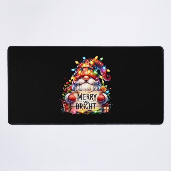 Item preview, Merry and Bright Christmas Gnome – Festive Holiday Design for T-Shirts, Mugs, Stickers & More designed and sold by artedigital99.