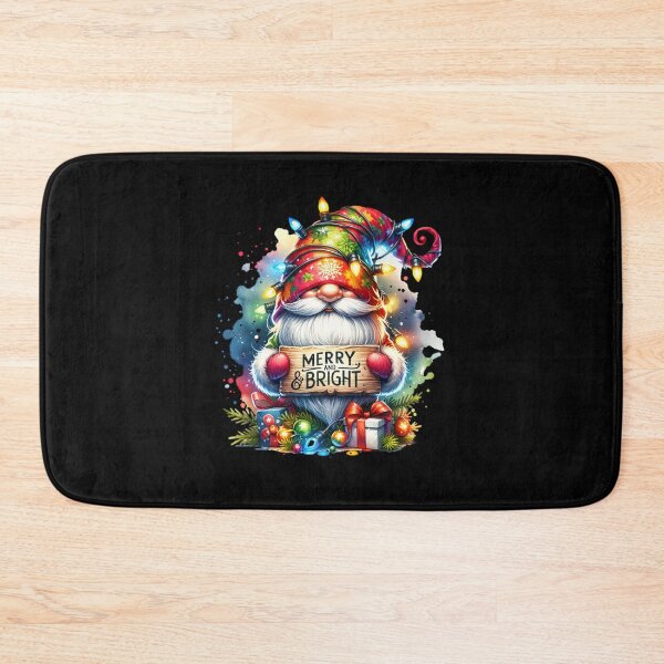 Item preview, Merry and Bright Christmas Gnome – Festive Holiday Design for T-Shirts, Mugs, Stickers & More designed and sold by artedigital99.