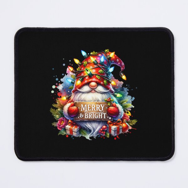 Item preview, Merry and Bright Christmas Gnome – Festive Holiday Design for T-Shirts, Mugs, Stickers & More designed and sold by artedigital99.
