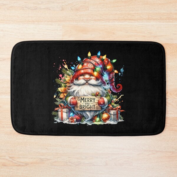 Item preview, Merry and Bright Christmas Gnome – Festive Holiday Design for T-Shirts, Mugs, Stickers & More designed and sold by artedigital99.