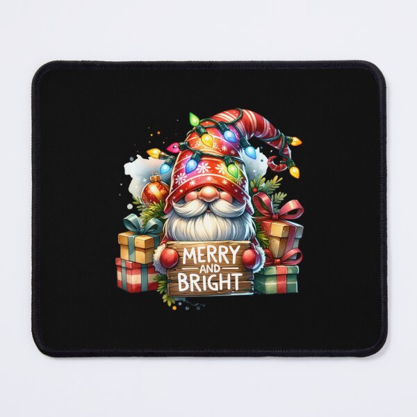 Item preview, Merry and Bright Christmas Gnome – Festive Holiday Design for T-Shirts, Mugs, Stickers & More designed and sold by artedigital99.