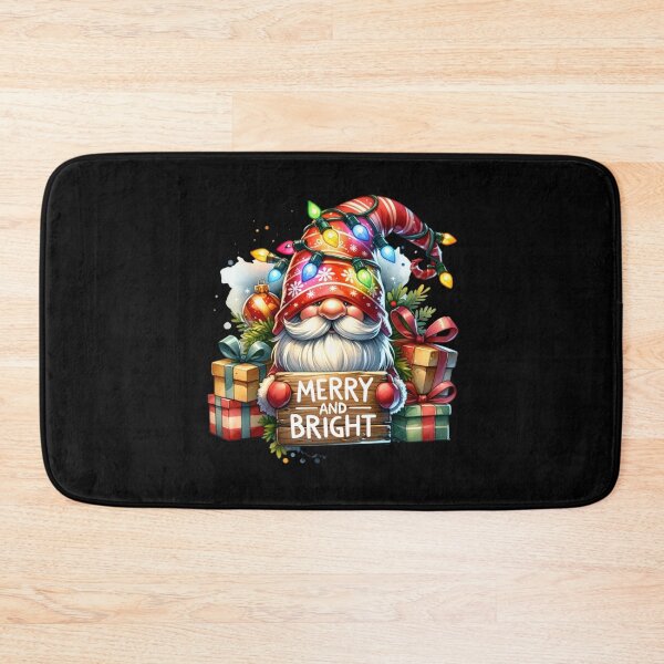 Item preview, Merry and Bright Christmas Gnome – Festive Holiday Design for T-Shirts, Mugs, Stickers & More designed and sold by artedigital99.