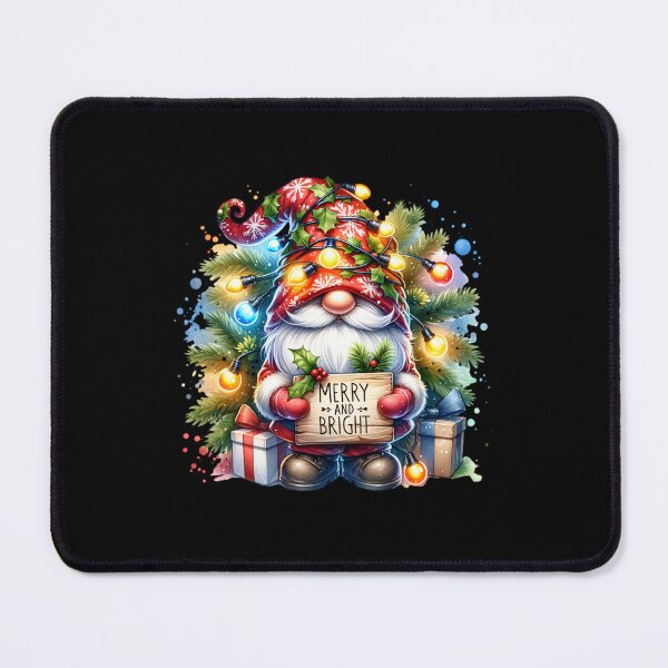 Item preview, 2024 Merry and Bright Christmas Gnome – Festive Holiday Design for T-Shirts, Mugs, Stickers & More designed and sold by artedigital99.