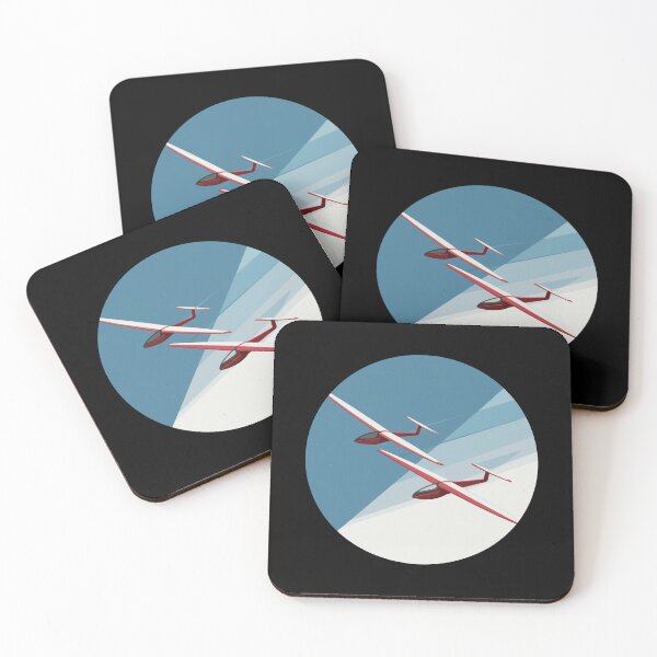 Item preview, Glider Plane Pilot Sailplane aerial floating soaring designed and sold by These_Prints.