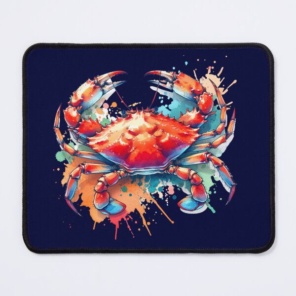 Item preview, Dungeness crab watercolor designed and sold by Catherine Harrison.