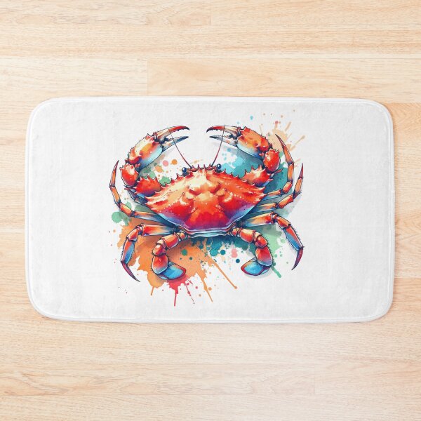 Item preview, Dungeness crab watercolor designed and sold by Catherine Harrison.