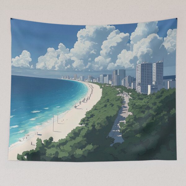 Item preview, Cancún, México | Estilo anime designed and sold by ComicsFactory.