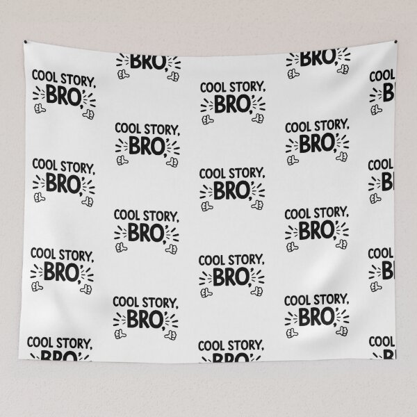 Item preview, “Cool Story, Bro” Graphic Tee designed and sold by merve02shop.