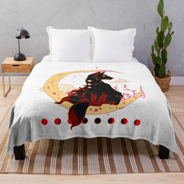 Item preview, Copy of Kitsune Fox, Japanese Mythology, Japanese Style Art With Cherry Blossom designed and sold by cellsdividing.