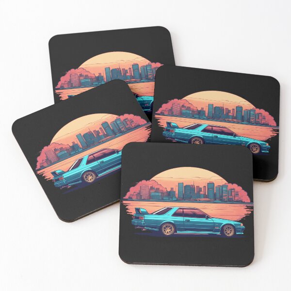 Item preview, RetroVintage 1990 Nissan Skyline designed and sold by kanjxtan.