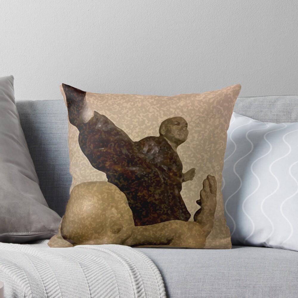 Item preview, Throw Pillow designed and sold by InfinitePathArt.