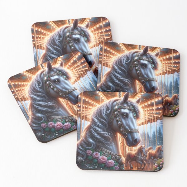 Item preview, Carousel Horse: Guardian of Fantasia designed and sold by EmeraldeaArt.