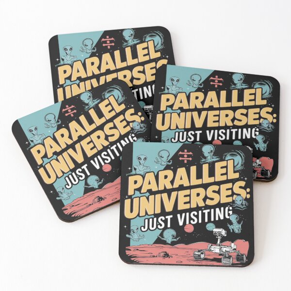 Item preview, Parallel Universes: Just Visiting Tee designed and sold by Kuczyn.