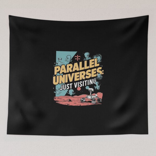 Item preview, Parallel Universes: Just Visiting Tee designed and sold by Kuczyn.