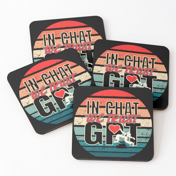Item preview, In Chat GPT We Trust designed and sold by CozyLightsStore.