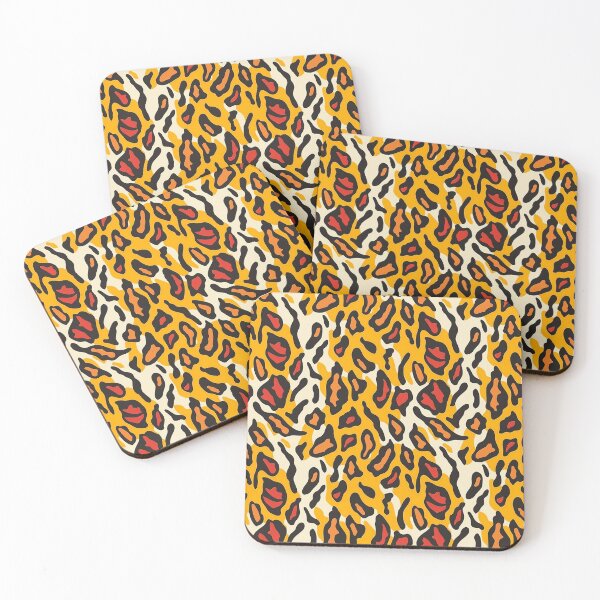 Item preview, Wildfire Safari: diseño con estampado de leopardo llamativo designed and sold by MindFulStudios.