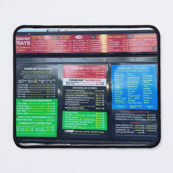 Item preview, The Cookout Menu designed and sold by BranonMac.
