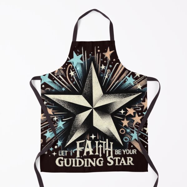 Item preview, Guiding Star of Faith - Vintage Distressed Design designed and sold by GardenReign.
