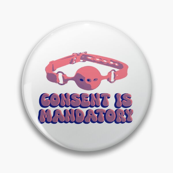 Item preview, Consent is mandatory - ball gag designed and sold by kinkstoo.
