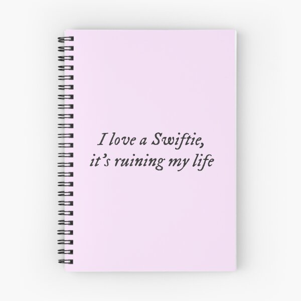 Item preview, I love a swiftie, it's ruining my life (folklore style) designed and sold by sarabye.