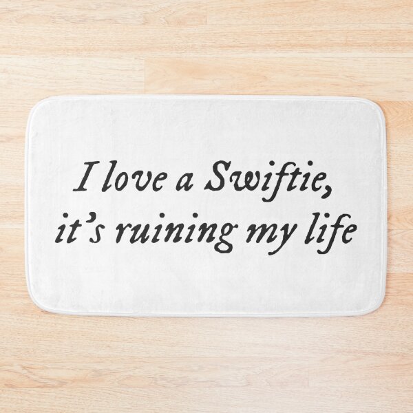 Item preview, I love a swiftie, it's ruining my life (folklore style) designed and sold by sarabye.