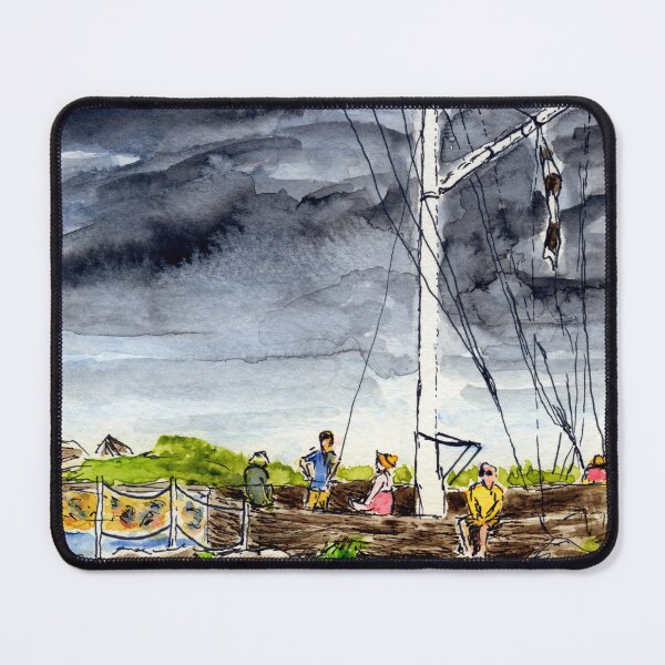 Item preview, The Flagstaff at Trearddur Bay, Ynys Mon / Anglesey, North Wales designed and sold by LymphomaLass.