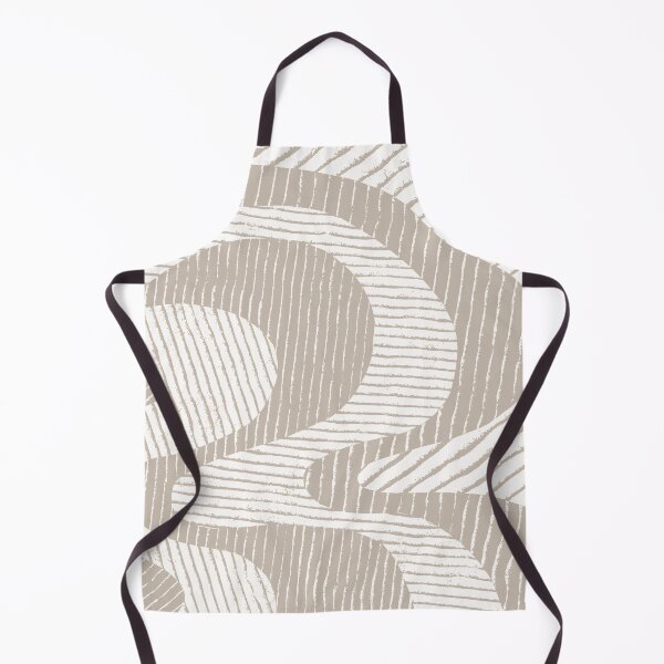 Item preview, Neutral Modern Wavy Stripes designed and sold by Sharon Schwalbe.