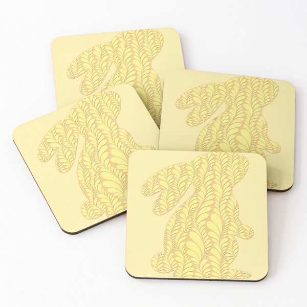 Item preview, Zen Petal Art - Yellow Bunny Woodland Friend designed and sold by SpeakBoldly.