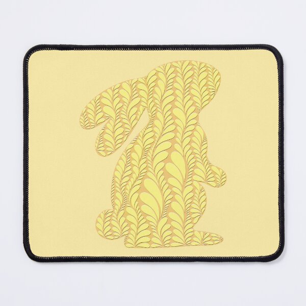 Item preview, Zen Petal Art - Yellow Bunny Woodland Friend designed and sold by SpeakBoldly.