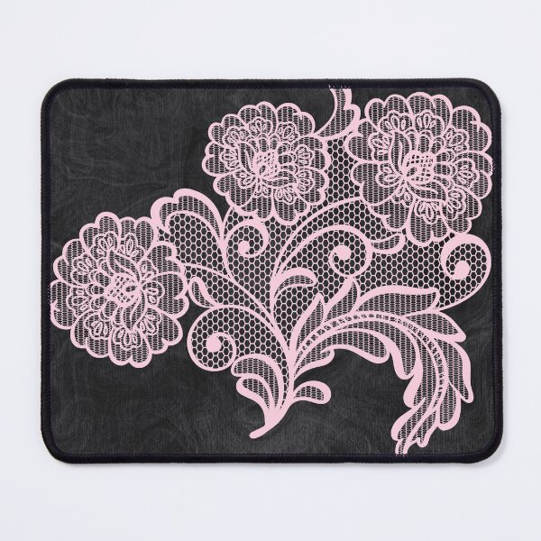 Item preview, Pink Flowers Lace Print Pattern Design designed and sold by Tammy Marie Russell.