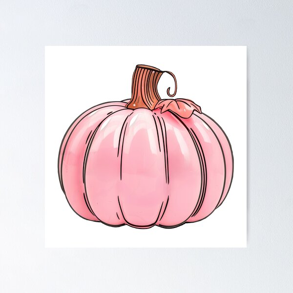 Item preview, Pink Pumpkin designed and sold by EmeraldeaArt.