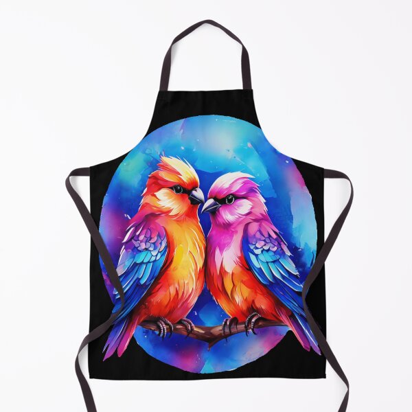 Item preview, Cute Colorful Love Birds designed and sold by BirdsnStuff.