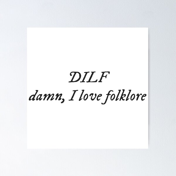 Item preview, Copy of DILF - Damn I love folklore (folklore style) designed and sold by sarabye.