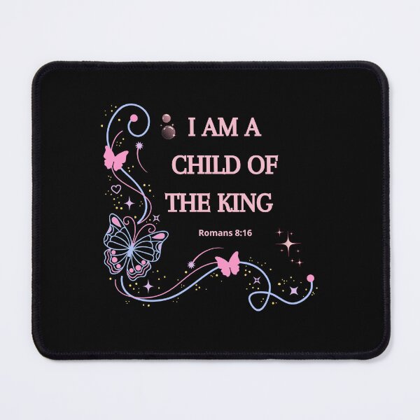 Item preview, I Am a Child of the King - Romans 8:16 Christian Quote designed and sold by AnyMar2023.