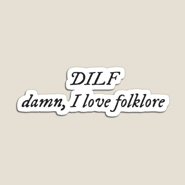 Item preview, Copy of DILF - Damn I love folklore (folklore style) designed and sold by sarabye.