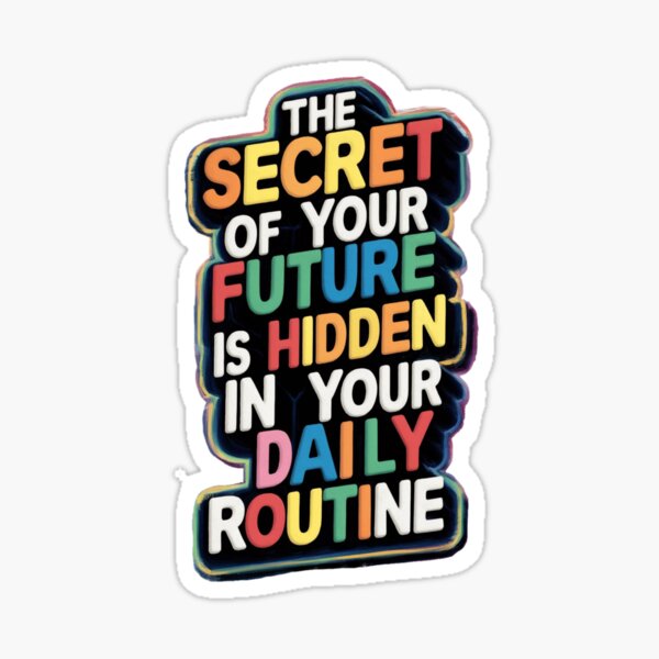 Little Secret quote to remember Sticker