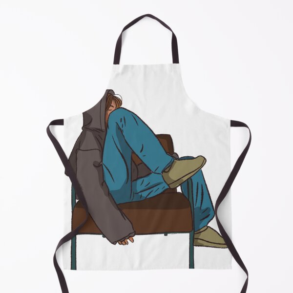 Item preview, A woman in hoodie is sitting on the chair designed and sold by Hessah-HA.